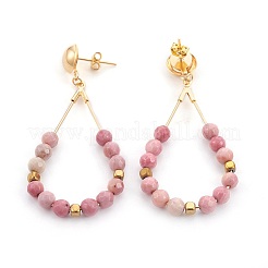 Brass Ear Studs&nbsp;EJEW-JE02878-M