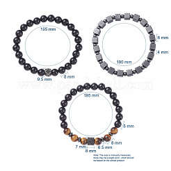 Unisex Stretch Bracelets Sets&nbsp;X-BJEW-JB04845