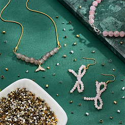 6900Pcs 9 Styles Brass Crimp Beads&nbsp;KK-PH0014-04