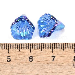 Transparent Acrylic Bead Caps&nbsp;OACR-G054-03C