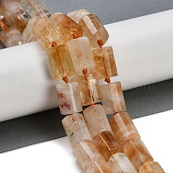 Natural Citrine(Heated) Beads Strands&nbsp;G-G162-D07-02