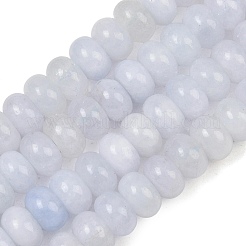 2 Strands Natural White Jade Beads Strands&nbsp;G-PA0001-23D
