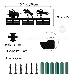 Fashion Wood Medal Hanger Holder&nbsp;ODIS-WH0041-137