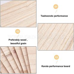 Wooden Karate Breaking Boards&nbsp;WOOD-WH0027-51A
