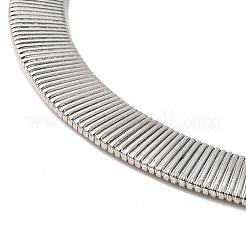 Iron Open Cuff Snake Chain Choker Necklaces for Women&nbsp;NJEW-M085-05P