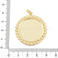 真鍮と天然の白い貝殻のペンダント  ABSプラスチック製の模造真珠ビーズのエッジ付き  18KGP本金メッキ  長持ちメッキ  ラックめっき  鉛フリー＆カドミウムフリー  フラットラウンドのチャーム  38.5x35x5mm  丸カン：8x1.5ミリ  内径：5mm&nbsp;KK-C162-005A-G