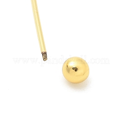真鍮製ネックレス作り  金色  サイズ：ネックレス：約145内径  ワイヤー：1.3mm程度&nbsp;NJEW-H081-G