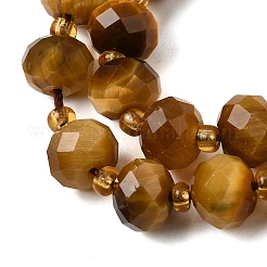 Natural Tiger Eye Beads Strands&nbsp;G-D105-B10