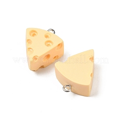 Spray Painted Opaque Resin Pendants&nbsp;RESI-F061-07