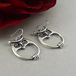 Alloy Dangle Earrings&nbsp;FS-WGE69A4-01