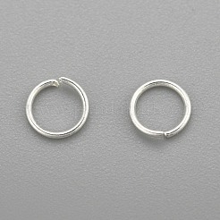 304ステンレススチールオープン丸カン  ラウンド  銀  24ゲージ  4x0.5mm  内径：3mm&nbsp;STAS-H380-10S-C