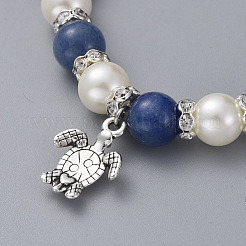 Stretch Charm Bracelets&nbsp;BJEW-JB04686-03