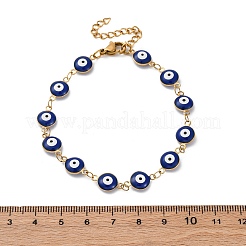 Ion Plating(IP) 304 Stainless Steel Link Bracelets&nbsp;BJEW-H511-02