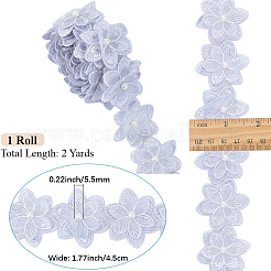 2 Yards Flower Polyester Lace Trim&nbsp;OCOR-CY0001-19A