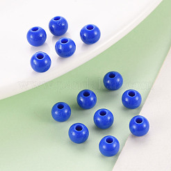 Opaque Acrylic Beads&nbsp;MACR-S370-C6mm-10