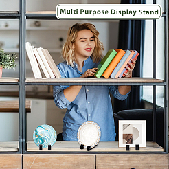 24Pcs 6 Styles Transparent Acrylic Display Holder for Photo Frame&nbsp;ODIS-GA0001-61