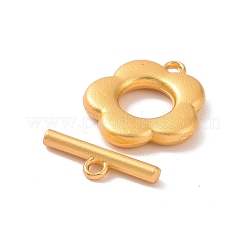 合金マンテル  花  マットゴールドカラー  花：14x13x2mm  バー：4x13x2mm  穴：1.2mm&nbsp;PALLOY-L236-007MG