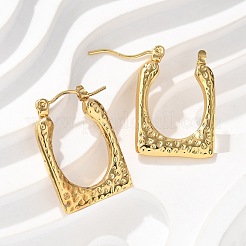 304 Stainless Steel Hoop Earrings for Women&nbsp;EJEW-L296-047G