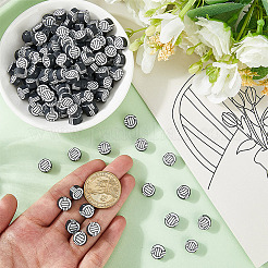 300Pcs Handmade Polymer Clay Beads&nbsp;CLAY-PA0001-31B