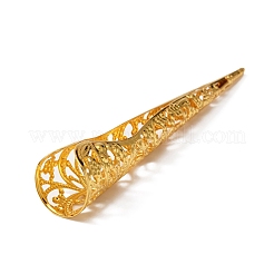 Hollow out Iron Finger Nail Tip Claw Rings&nbsp;AJEW-WH0282-38B