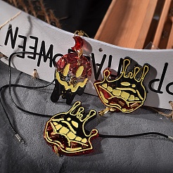DIY Halloween Theme Pendant Silicone Molds&nbsp;DIY-I102-05