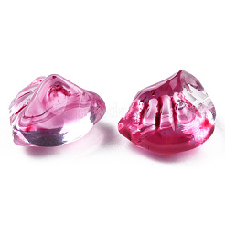 Transparent Spray Painted Glass Beads&nbsp;GLAA-N035-033-C10