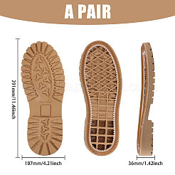 Shoe Rubber Sole Repair&nbsp;FIND-WH0366-120A-01