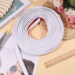 Self Adhesive Semicircular Hard PVC Cable Cover&nbsp;AJEW-WH0886-24C
