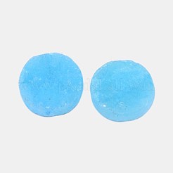 Electroplate Natural Druzy Crystal Cabochons&nbsp;G-L047-16mm-M