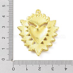 Alloy Enamel Pendant Rhinestone Settings&nbsp;ENAM-P252-08G