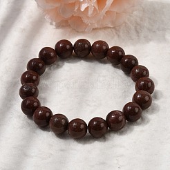 Natural Coffee Jasper Beads Bracelets&nbsp;BJEW-A153-01B