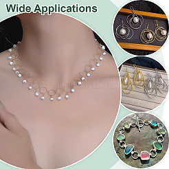 180Pcs 6 Styles Brass Linking Rings&nbsp;KK-ME0003-02