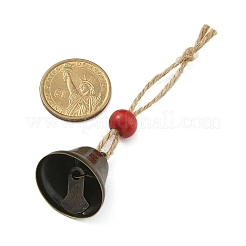 Iron Bell Hanging Ornaments&nbsp;HJEW-JM02417-01