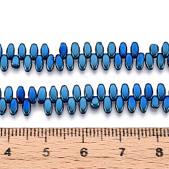 Electroplated Synthetic Non-magnetic Hematite Beads Strands&nbsp;G-T139-65E