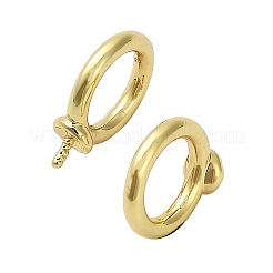 Rack Plating Brass Pendant Bails&nbsp;KK-S397-19G