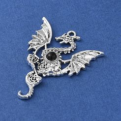 Tibetan Style Alloy Pendants&nbsp;PALLOY-O002-15B-AS
