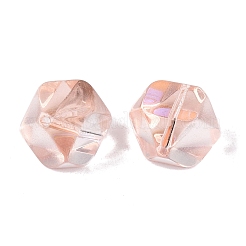 Electroplate Transparent Glass Beads&nbsp;EGLA-Q140-01-A04