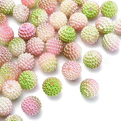 50Pcs Imitation Pearl Acrylic Beads&nbsp;OACR-YW0001-11I