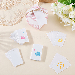 100Pcs Rectangle PP Plastic Price Tags&nbsp;CDIS-SP0001-39