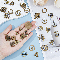 108PCS 18Style Alloy Pendants&nbsp;FIND-FH0008-43