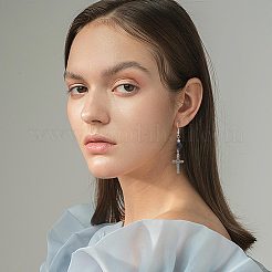 12袋12スタイルチベットスタイル合金ペンダント  クロス＆十字架クロス  アンティークシルバー  15~31x10~15.5x1~4mm  穴：1.2~2mm  10個/袋  1バッグ/スタイル&nbsp;FIND-NB0003-91