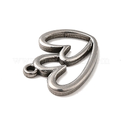 変色しない304ステンレススチールペンダント  ハートとハート  ステンレス鋼色  19x19x2mm  穴：1.6mm&nbsp;STAS-I694-29P