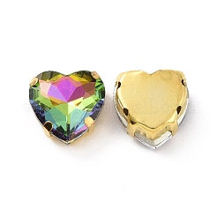 Heart Sew on Rhinestone&nbsp;DIY-E062-04G-05