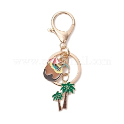 Tropical Beach Theme Keychain&nbsp;KEYC-JKC01257