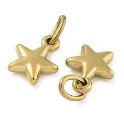 Ion Plating(IP) 304 Stainless Steel Charms&nbsp;STAS-B075-06G