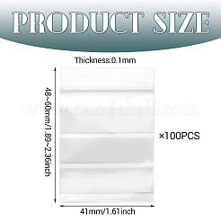100Pcs PE Resealable Bags&nbsp;OPP-TA0001-26A