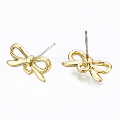 Alloy Stud Earring Findings&nbsp;PALLOY-T064-78LG-RS