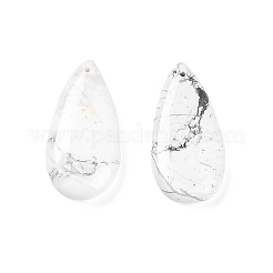 Natural Howlite Pendants&nbsp;G-F731-04O