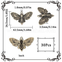 30Pcs Tibetan Style Alloy Pendants&nbsp;FIND-SC0006-91