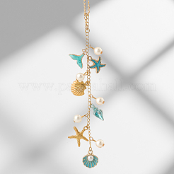 2Pcs Alloy Enamel Pendant Decorations&nbsp;HJEW-SC0002-69